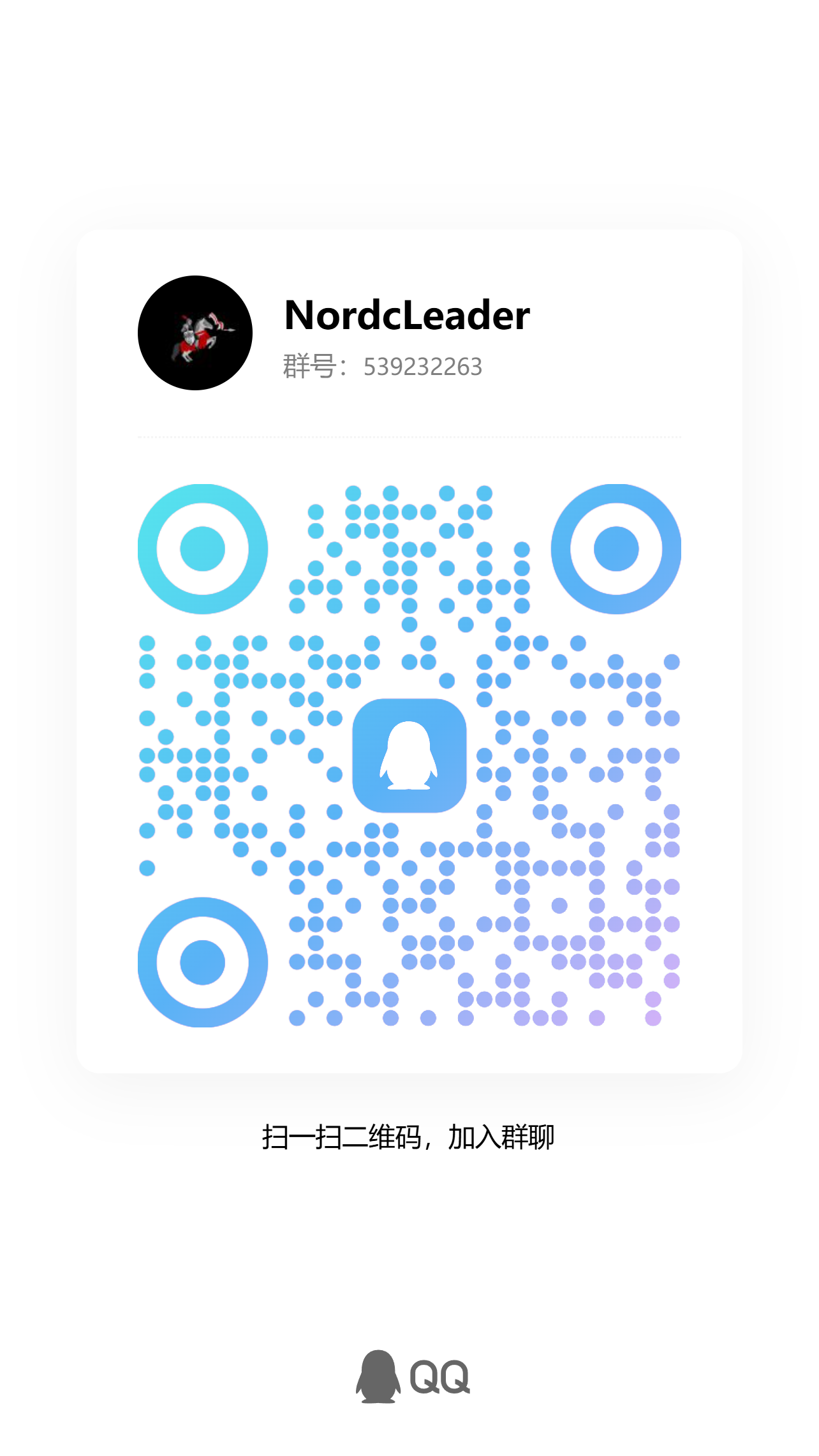 NordicLeader QQ 群二维码